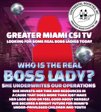 Greater Miami CSI TV Looking For Some Rea Boss Ladies Today